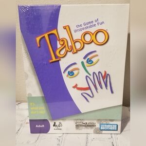 Taboo Adult Board Game New In Box